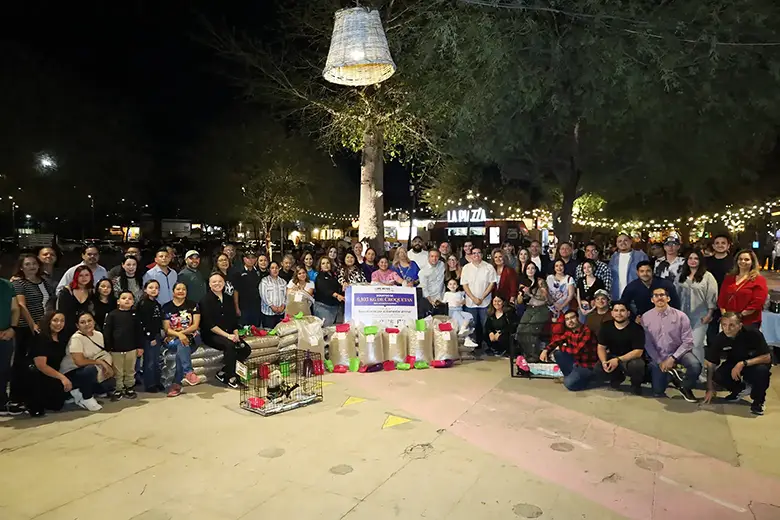 Comunidad activa en la colonia Norberto Ortega
