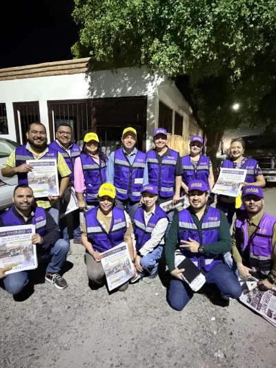 Recorrido casa por casa en la colonia Jacinto López