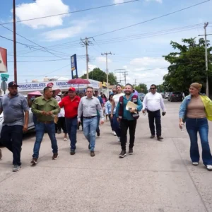 Visita a empresarios de San Ignacio Río Muerto