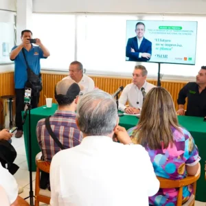 Rueda de prensa –  Candidatura interna por PVEM