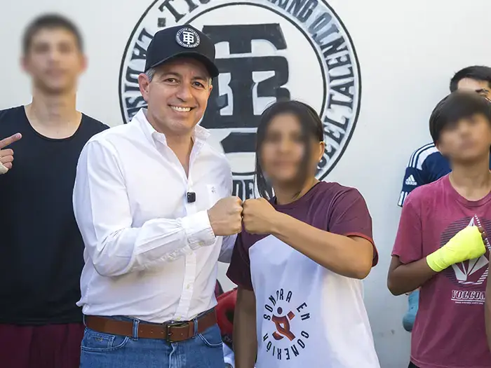 Omar del Valle Colosio en evento